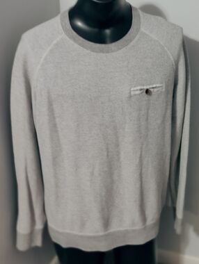 Billy Reid cotton Pullover Spring Weight Casual Shirt luxury look & feel  XL